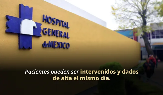 Hospital General de México implementa cirugías ambulatorias en Otorrinolaringología para reducir esperas
