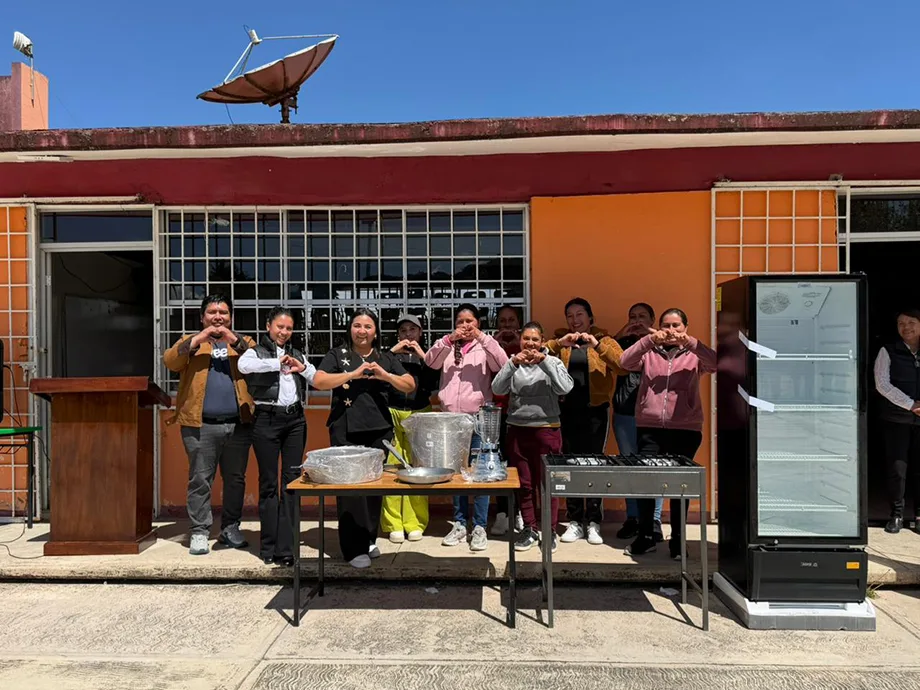 Implementan equipamiento en desayunadores escolares para mejorar la nutrición estudiantil