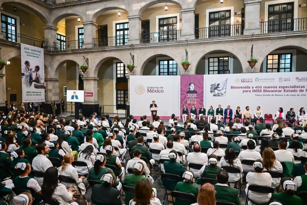 IMSS Bienestar refuerza hospitales del Edomex con 400 especialistas para mejorar atención médica