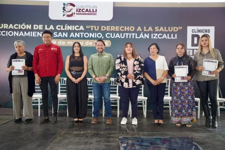 Inauguran en Cuautitlán Izcalli la primera clínica pública gratuita “Tu Derecho a la Salud