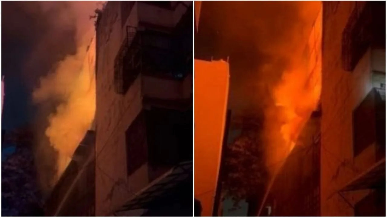 Incendio en edificio de departamentos en India deja nueve muertos tras falla en aire acondicionado
