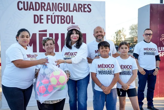 Inician en Mexicali las retas "México imparable" tras rehabilitación de unidad deportiva