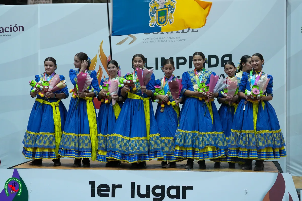 Jalisco lidera la charrería en la Olimpiada Nacional CONADE 2026 con diez oros