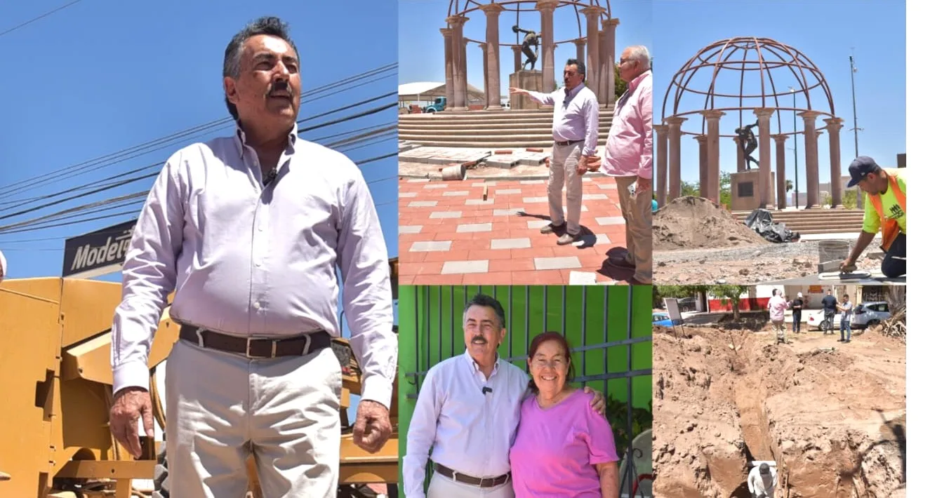 Javier Lamarque supervisa obras clave que mejoran infraestructura y servicios en Cajeme