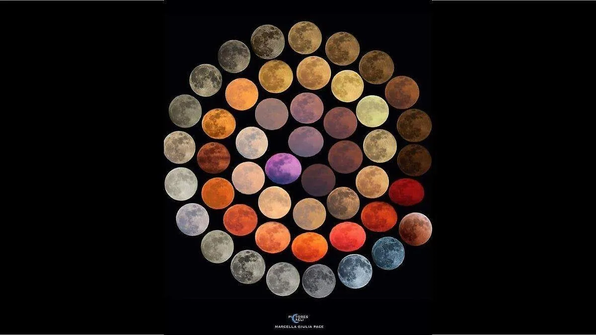 La Luna Azul y otros fenómenos que colorean el cielo nocturno