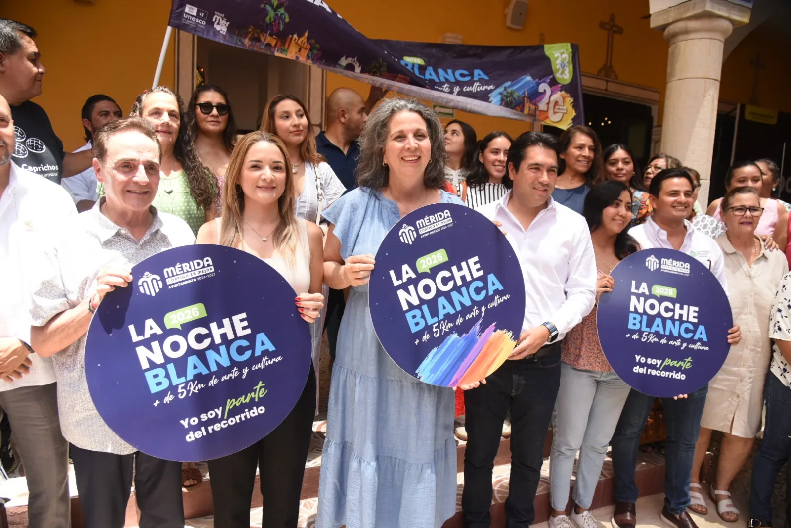 La Noche Blanca 2026 integrará arte, moda y gastronomía en el Centro Histórico de Mérida