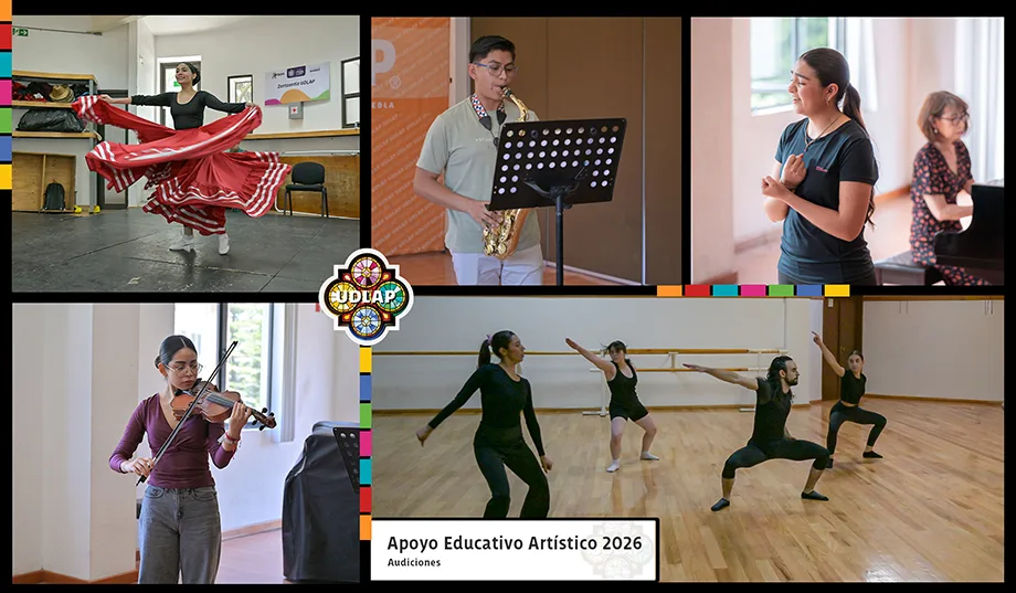 La UDLAP finaliza audiciones para su programa de Apoyo Educativo Artístico 2026