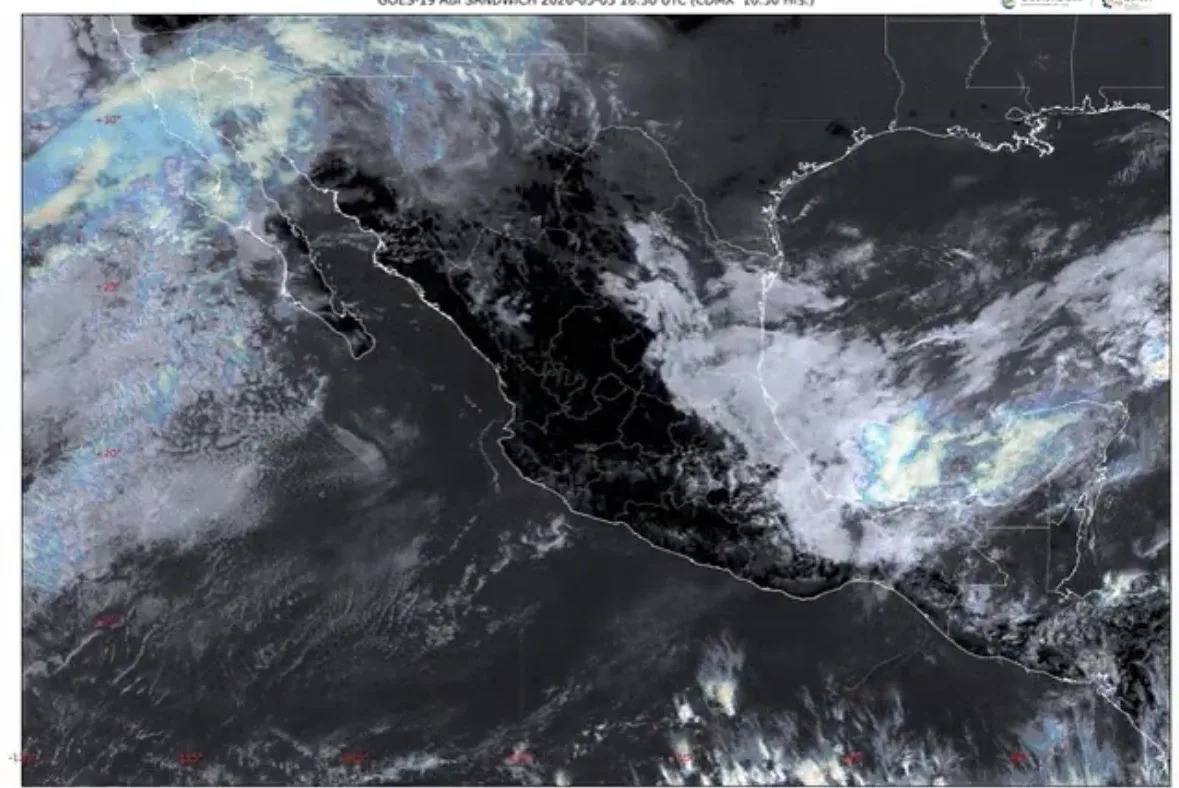 Lluvias intensas y onda de calor afectarán el domingo a múltiples regiones de México