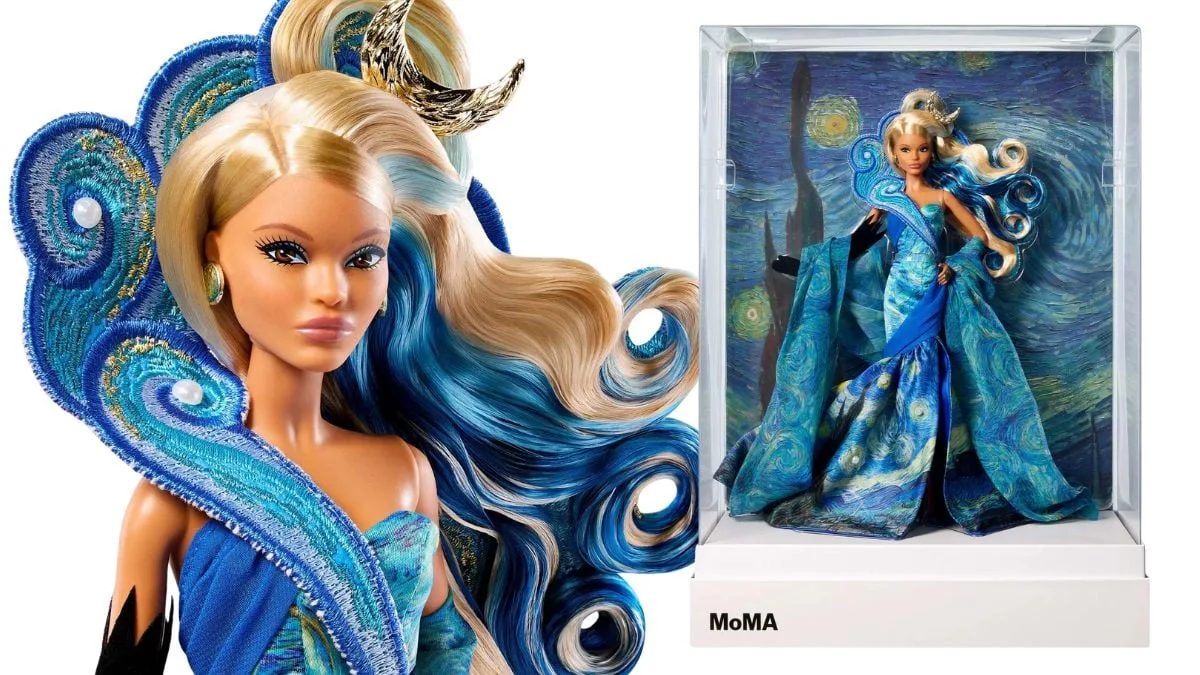 Mattel impulsa el arte con Barbie Van Gogh en alianza exclusiva con el MoMA