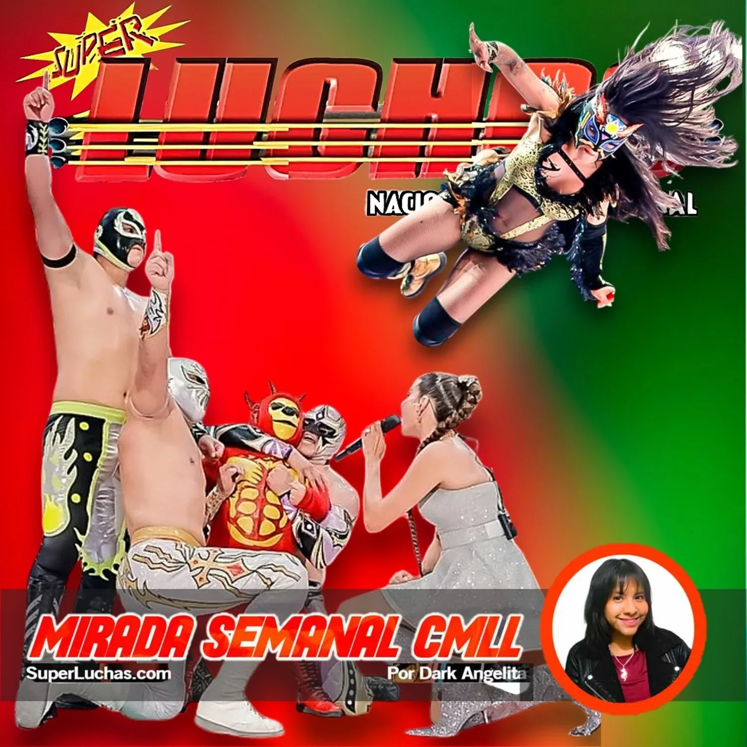 Místico y Natalia Jiménez animan la Arena México en un fin de semana lleno de lucha y sorpresas