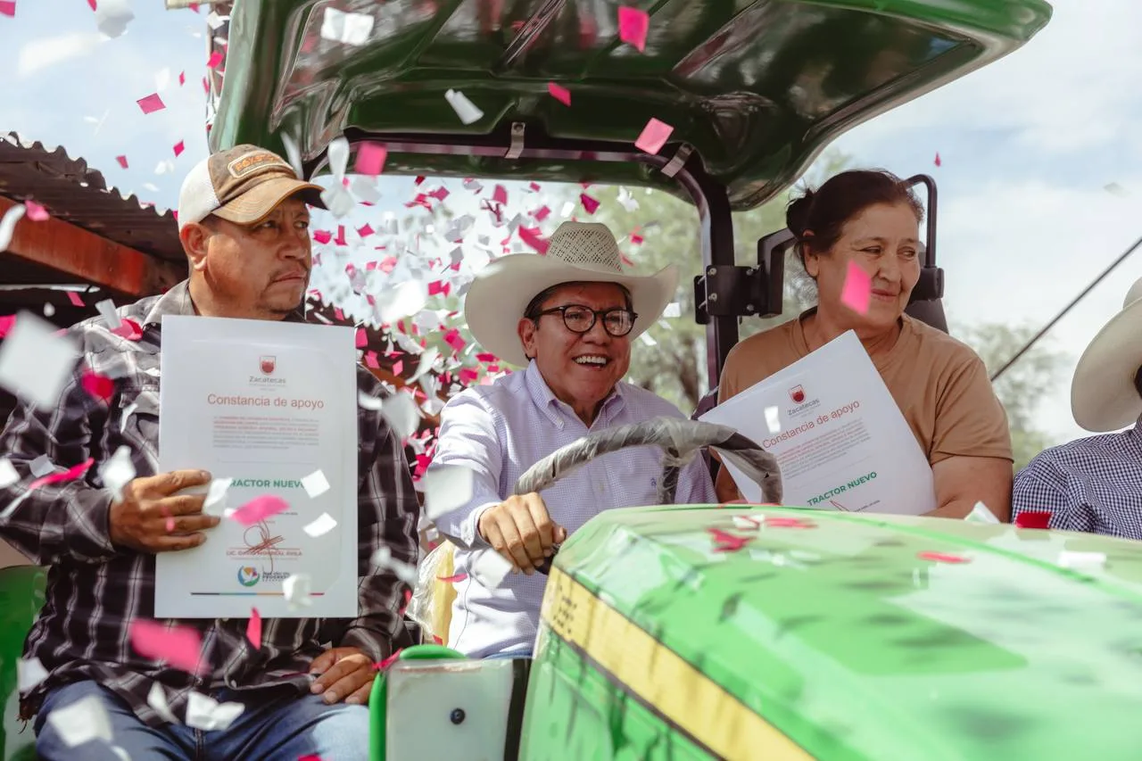 Monreal arranca ciclo agrícola primavera-verano 2026 con apoyos a 67 mil productores