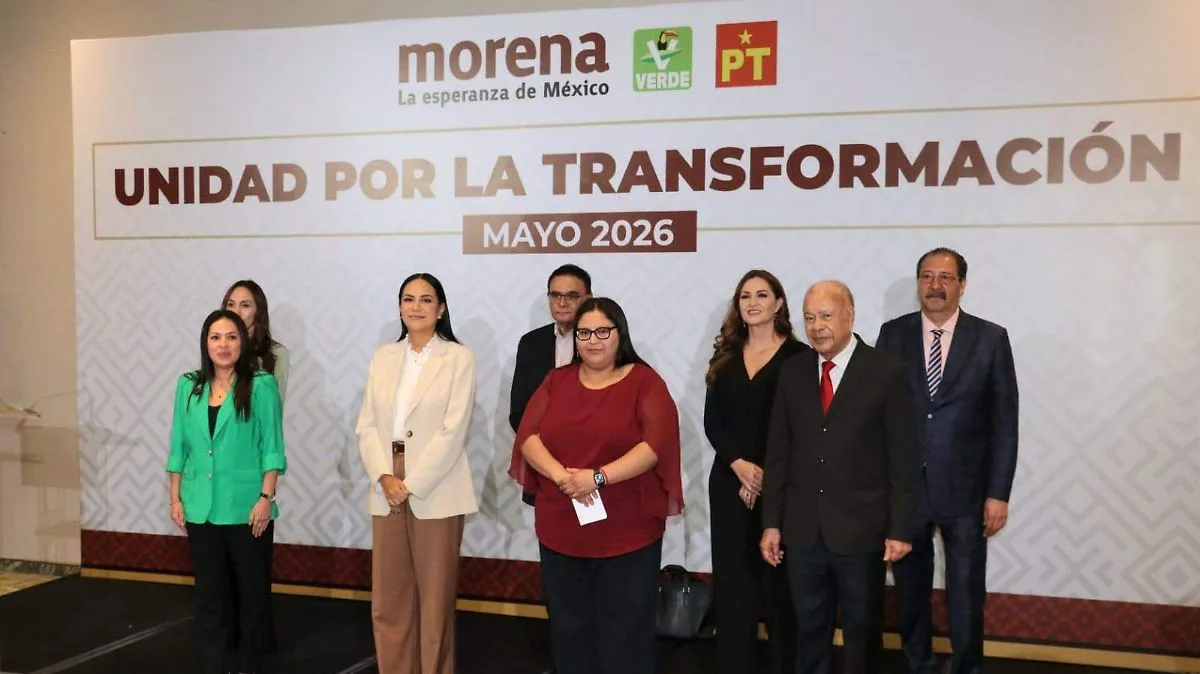 Morena, PT y Verde consolidan alianza con candidatos fuertes para 2027