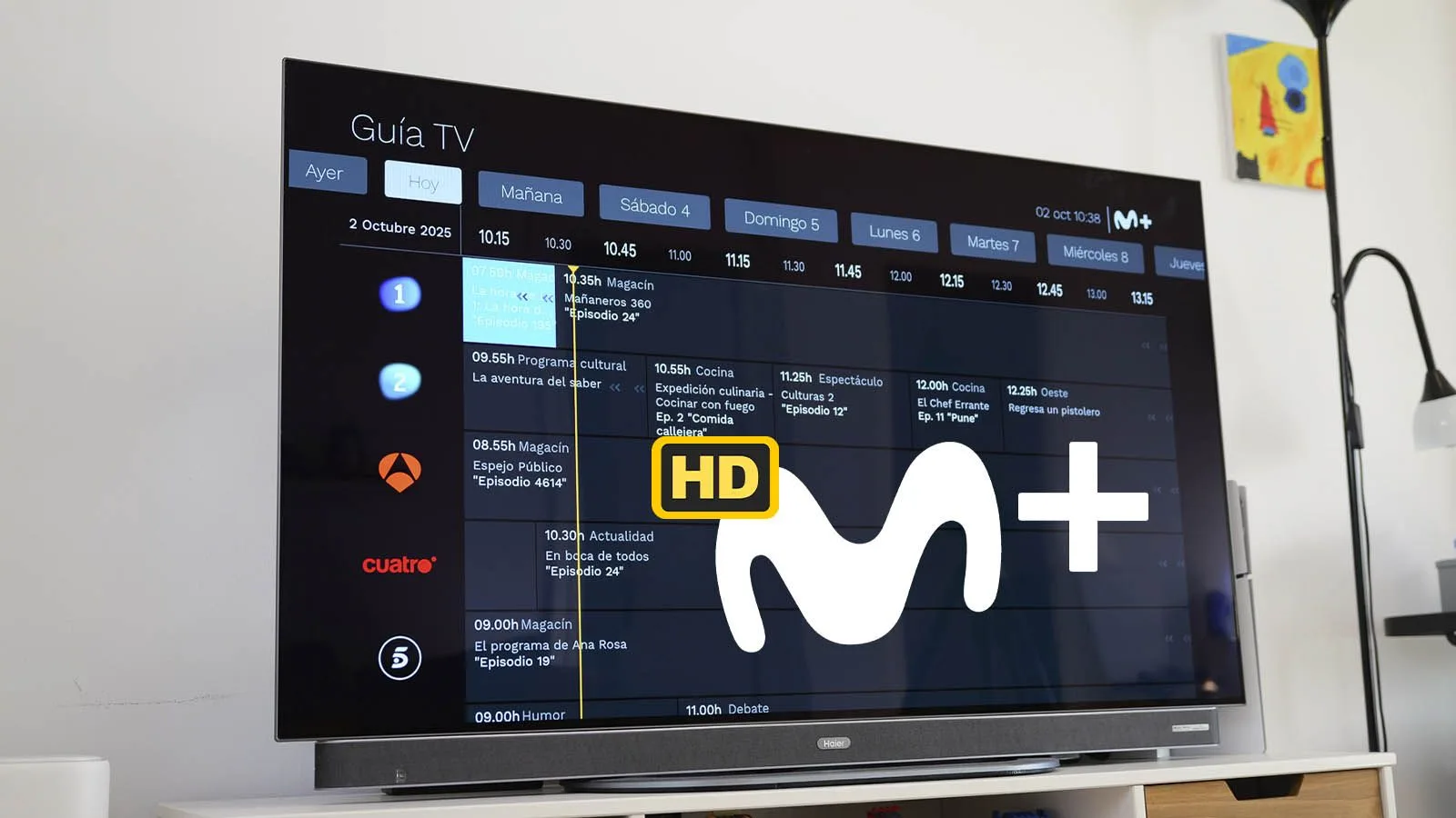 Movistar Plus integrará Atlántico TV, canal autonómico canario en alta definición