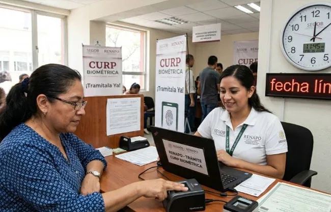 No hay plazo para tramitar la CURP biométrica, aclara la Secretaría de Gobernación