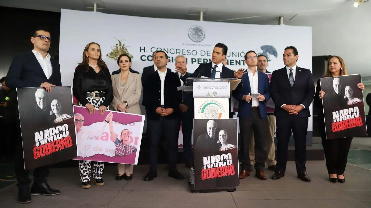 PAN impulsa desaparición de poderes en Sinaloa tras acusaciones a Morena por vínculos con el narcotráfico