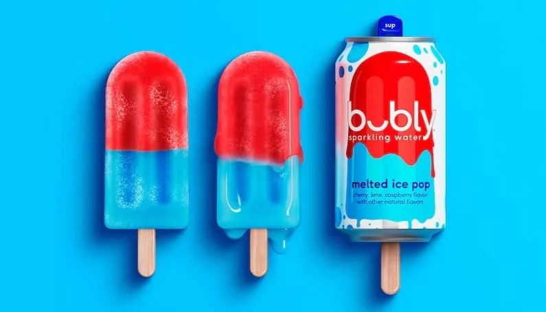 PepsiCo relanza edición limitada de Bubly Melted Ice Pop para el verano 2026