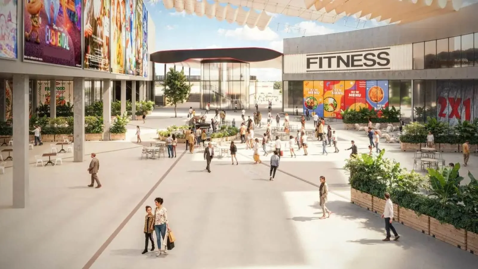 Plaza Park será el nuevo centro comercial de Zaragoza con apertura en 2027 y diseño renovado