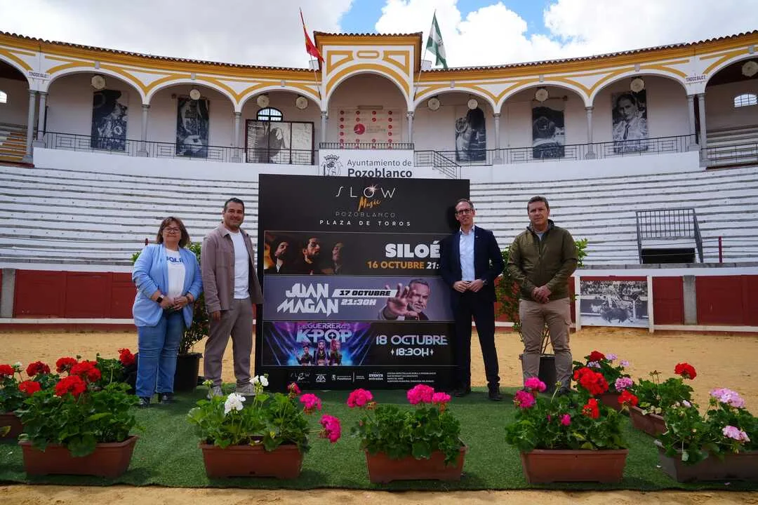 Pozoblanco afianza su posición como epicentro de espectáculos con Siloé, Juan Magán y K-pop