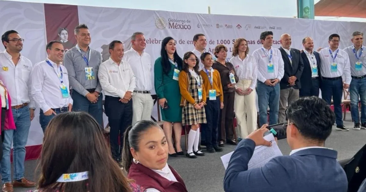 Programa «Escuelas con Agua» beneficia a más de 347 mil estudiantes en México