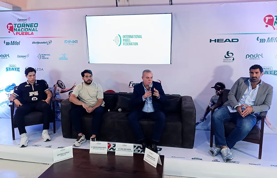 Puebla acoge el primer Torneo Nacional de Pádel Mayores y Open con FEMEPA