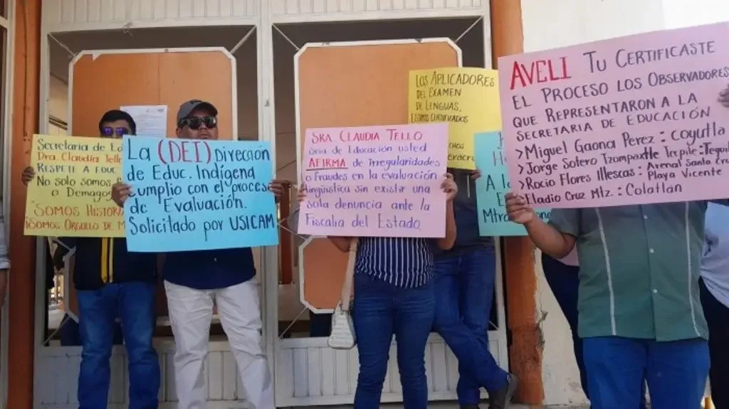 Rechazan repetición de examen para plazas en educación indígena tras denuncias de fraude
