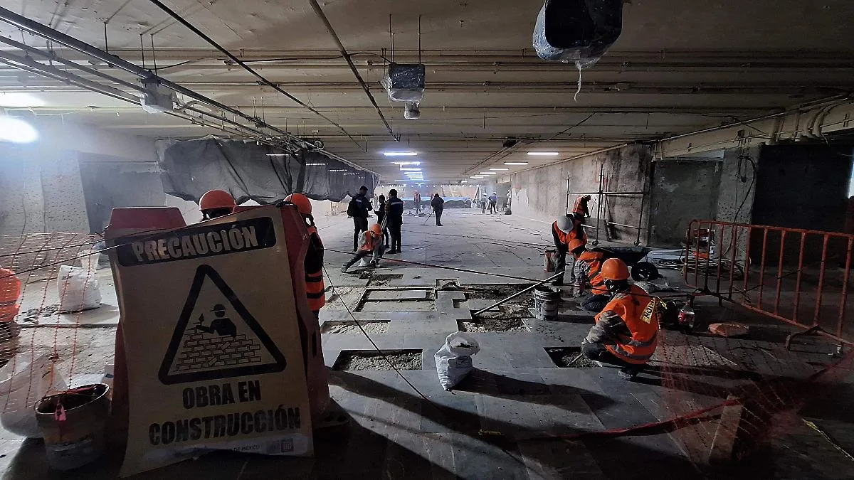 Renuncia masiva de trabajadores retrasa la conclusión de obras en estaciones de la Línea 2 del Metro