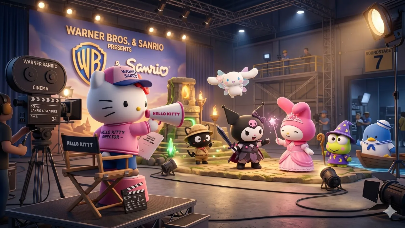 Sanrio impulsa su expansión global con película junto a Warner Bros y nueva serie animada
