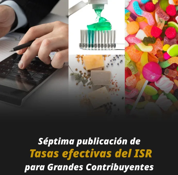 SAT actualiza tasas efectivas del ISR para Grandes Contribuyentes de siete sectores clave