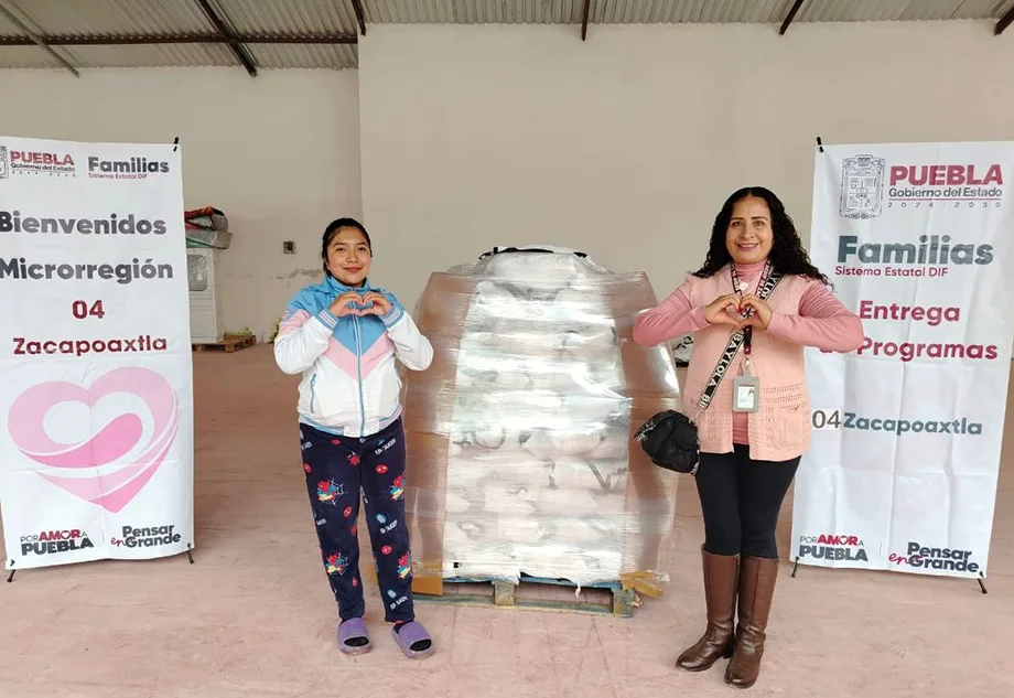 SEDIF fortalece la alimentación de familias poblanas en todos los municipios