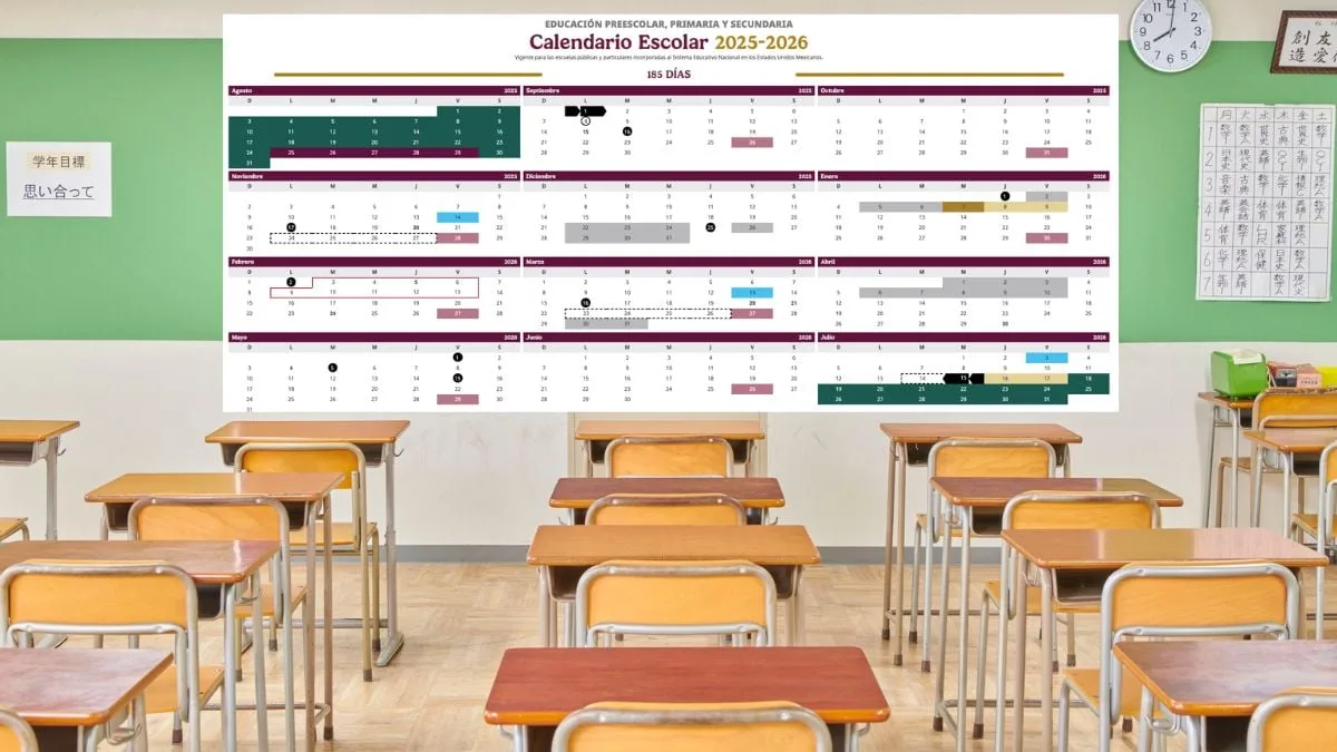 SEP confirma que habrá clases el 1 de junio y el último puente será el 26 de junio de 2026