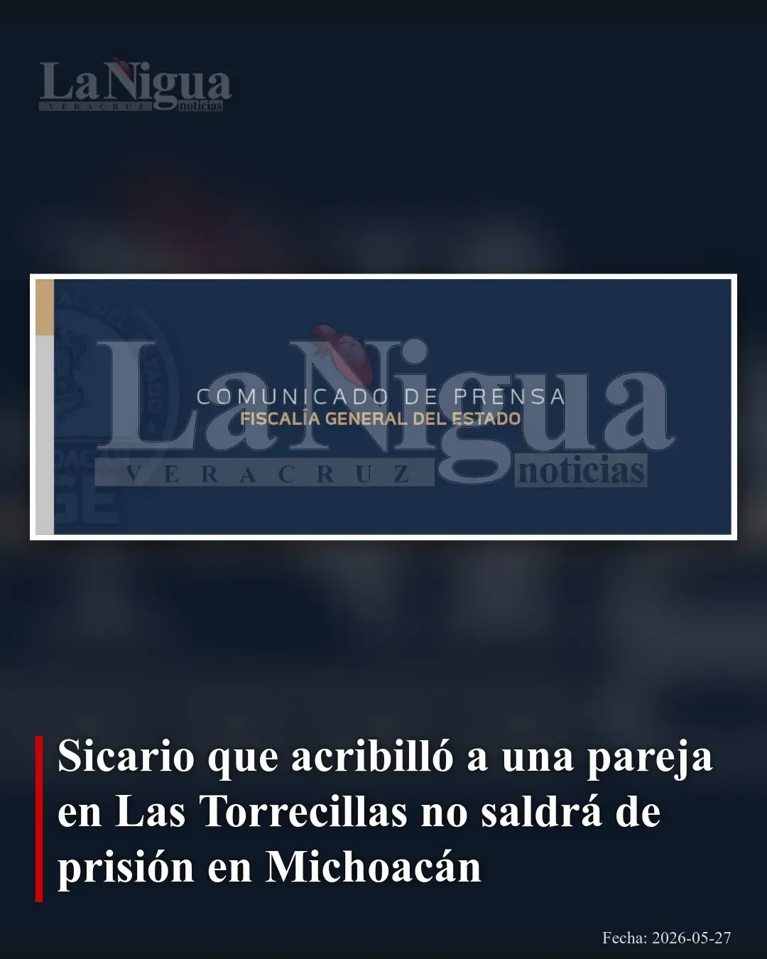Sicario responsable de asesinato de pareja en Michoacán permanecerá en prisión