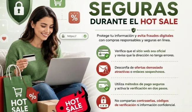 SSPC publica consejos para evitar fraudes en compras durante el Hot Sale