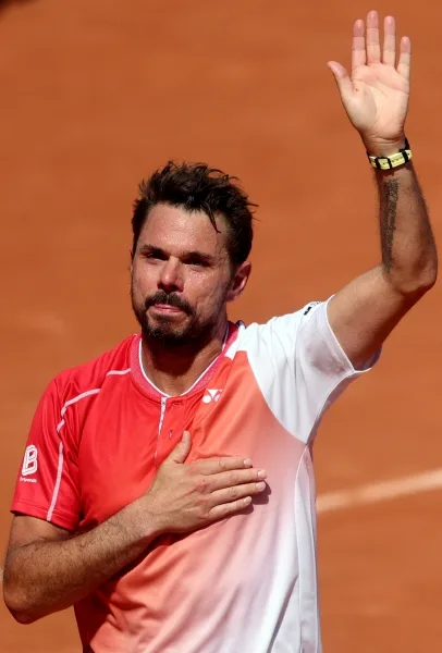 Stan Wawrinka se despide de Roland Garros tras su última participación en París