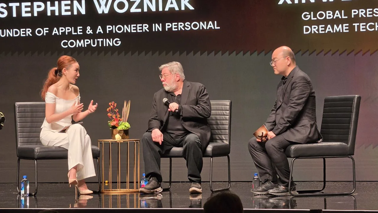 Steve Wozniak elogia el iPhone Air en el evento Dreame Next