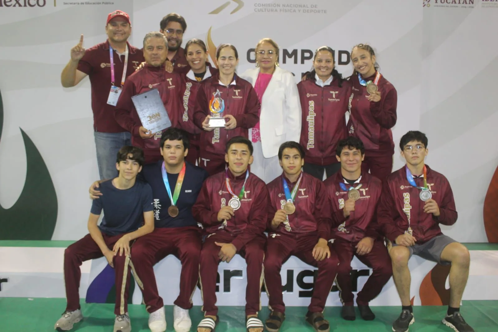 Tamaulipas se consagra campeón nacional de judo en la Olimpiada Nacional 2026