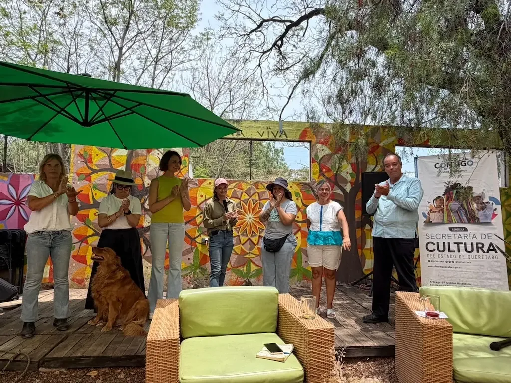 Tejiendo Saberes une arte, cultura y medio ambiente en un espacio comunitario en Querétaro
