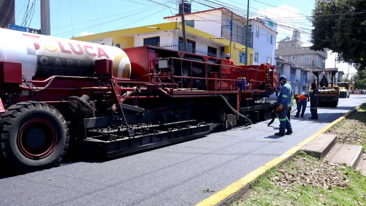 Toluca impulsa renovación vial integral con el programa "Diablo Dragón