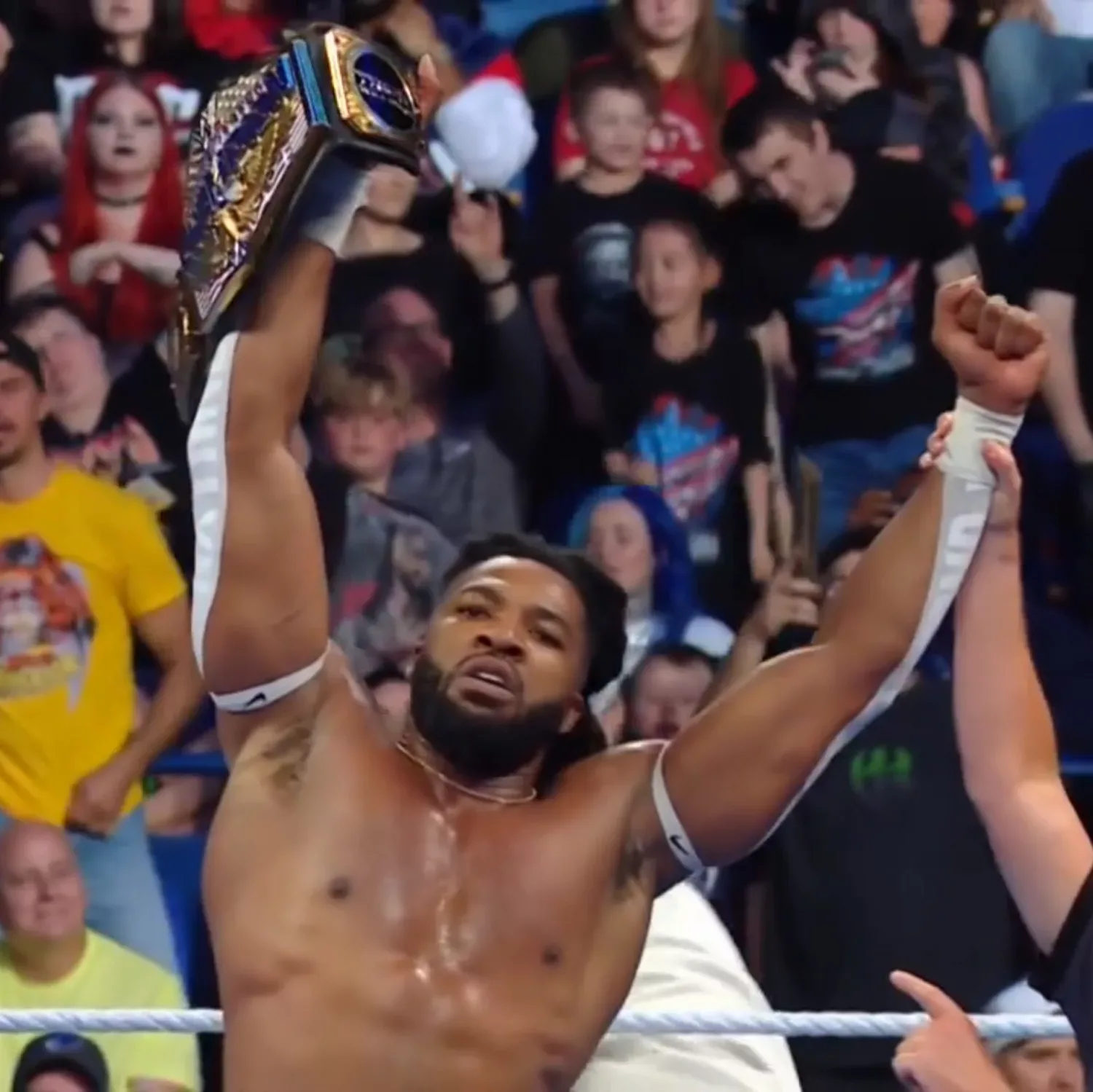 Trick Williams gana a Carmelo Hayes en SmackDown con intervención de Ricky Saints