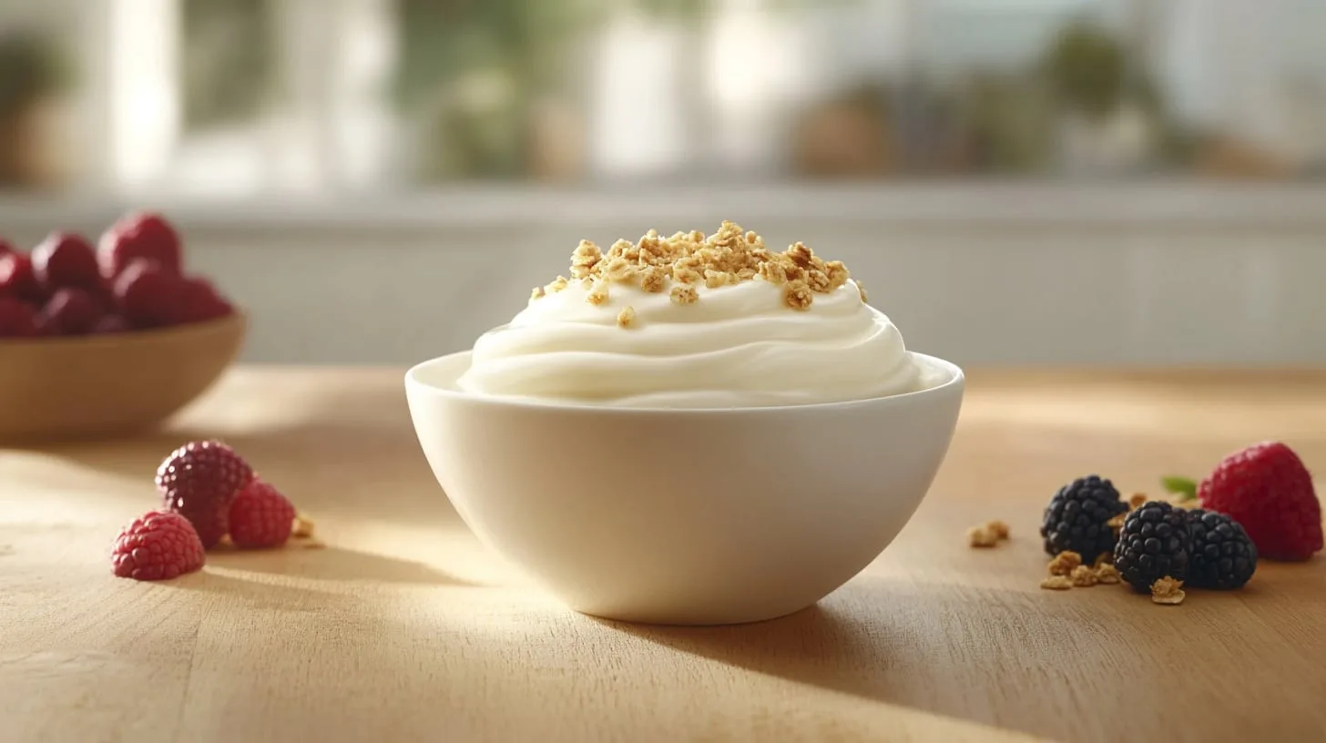 Yogurt griego, el snack ideal antes de entrenar pesas