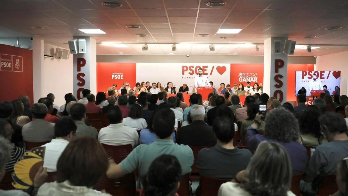 Yolanda García Seco asume la presidencia del Comité Regional del PSOE en Extremadura