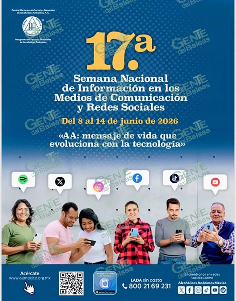 Alcohólicos Anónimos impulsa campañas informativas y actividades en México junio