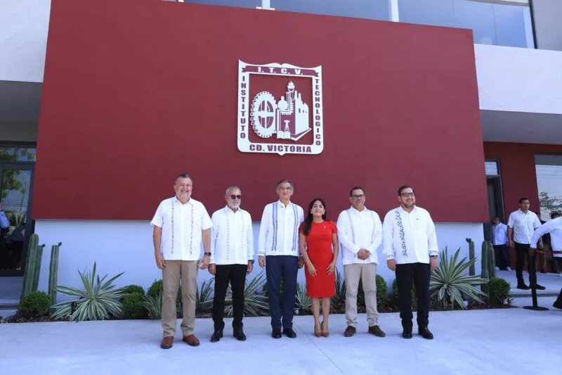 Américo Villarreal inaugura nuevo gimnasio-auditorio en el Tec Victoria con inversión millonaria