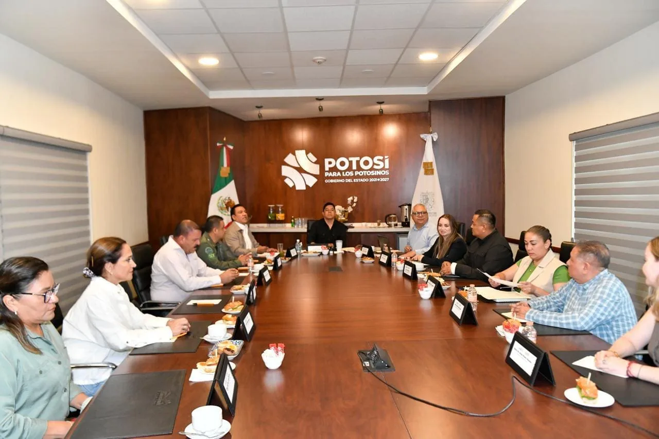 Gobierno y alcaldes refuerzan seguridad pública en la región de la Huasteca potosina