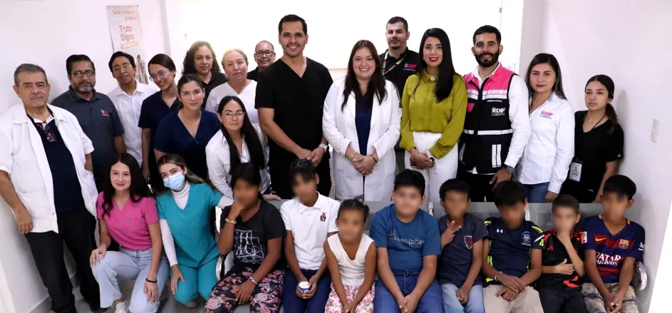 Niñas y niños en situación de riesgo reciben atención médica integral en Ahome