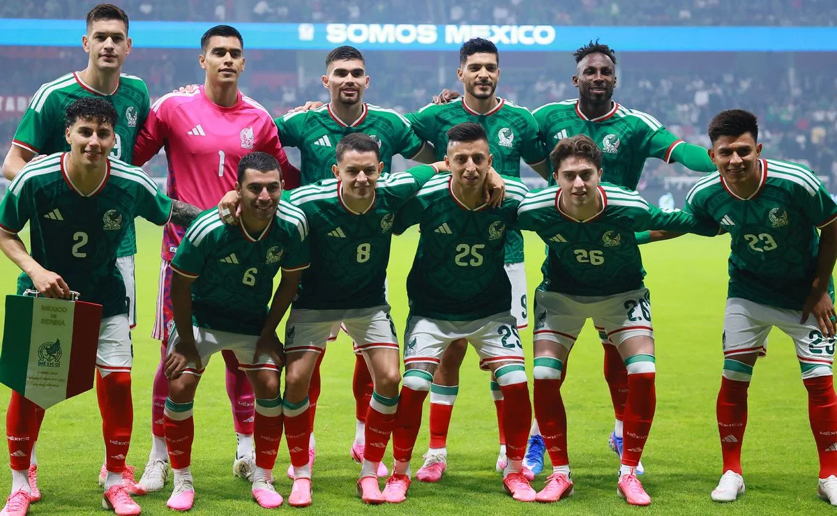 Cuatro examericanistas lideran la probable alineación de México para el debut en el Mundial 2026