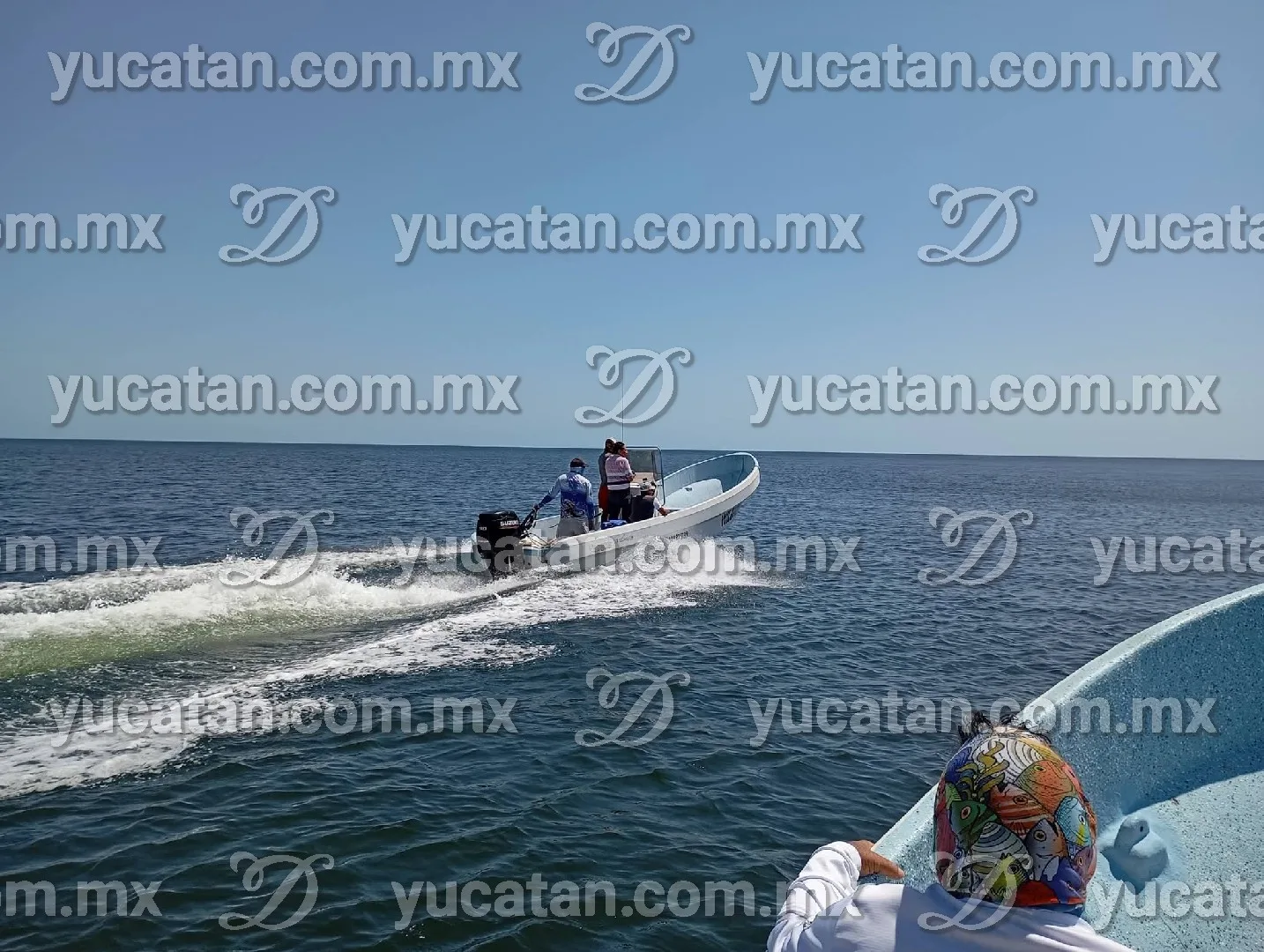 Aseguran embarcación por pesca ilegal frente a la costa de San Felipe, Yucatán
