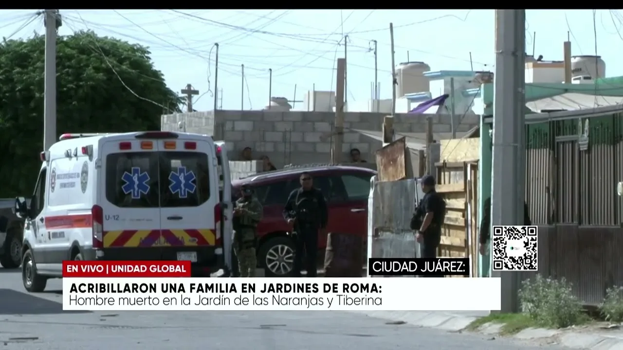 Ataque armado en Jardines de Roma deja un muerto y una mujer herida