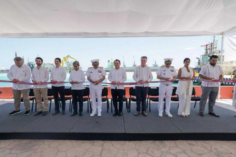 Avanza la modernización del Puerto de Altura de Progreso para potenciar la economía de Yucatán