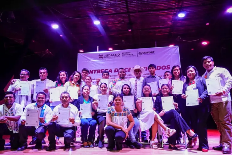Certifican a 50 intérpretes de lenguas indígenas para fortalecer justicia en Hidalgo