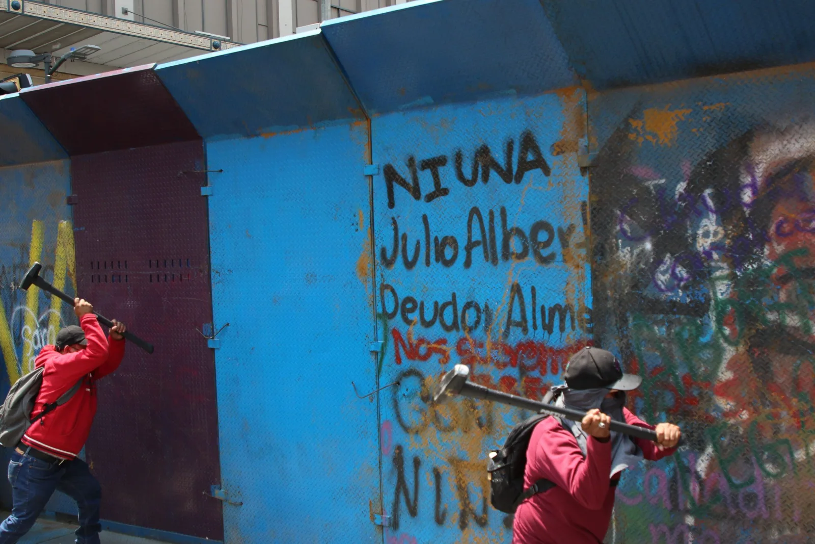 Claudia Sheinbaum descarta que maestros hayan provocado violencia en protestas de la CNTE